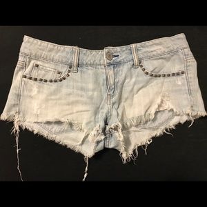 AmericanEagle low rise shorts, size 8